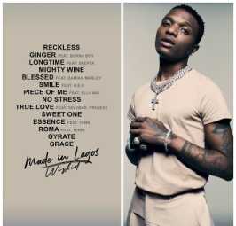 Wizkid - Made In Lagos (Album) Lyrics & Album Tracklist